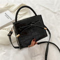 New Style Single Shoulder Messenger Bag Female Mori Stone Pattern