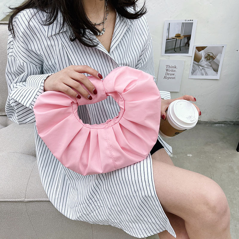 Women's Summer Fashion Pleated Bag Cloud hand Bag