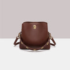 New Women's Fashion Top Layer Leather Hand-held Messenger crossbodyBag