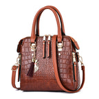 Fashion Snake Print Female Bag Large Capacity Handbag