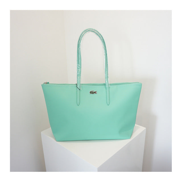 Female Large Tote Bag Large PVC Leather Casual Shoulder Bag, Beach bag