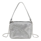Women's Rhinestone New Fashion Chain Hand-held Messenger Bag