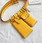 Mobile phone bag handbags new fashion pockets female tide new version of the shoulder bag personality girl small bag