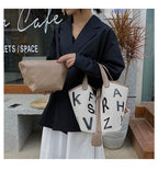 Popular Printing Handbag Wild Texture Canvas handbag