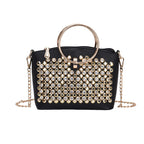 Fashionable Light Luxury Diamond Ring Single-shoulder Diagonal Bag
