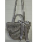 New straw bag shoulder portable handbags beach woven straw bag version of the tide female fire package