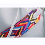 Ribbon Drawstring Bucket Bag