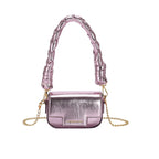 Versatile High-grade Chain One Shoulder Cross Body Small Square Bag