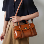 Ladies One Shoulder Handheld Fashion Embossed Big Bag