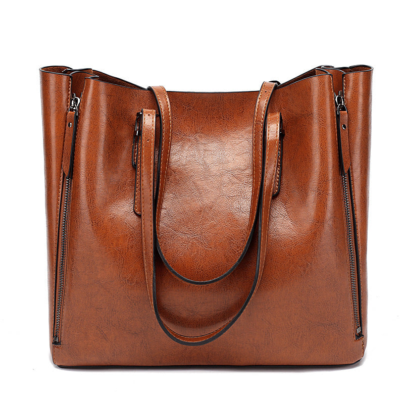 Women's bag foreign trade Amazon fashion tote bag European and American fashion women's bag cross-border bucket bag shoulder bag
