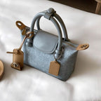 Fashion Portable Dumpling Texture Shoulder Messenger hand Bag For Women