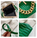 Net Red Versatile Chain One Shoulder Small Square Bag