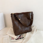 Autumn New Tide Simple Braided shoulder Bag