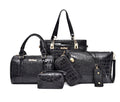 Six-piece Single-shoulder Messenger Handbag
