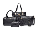 Six-piece Single-shoulder Messenger Handbag