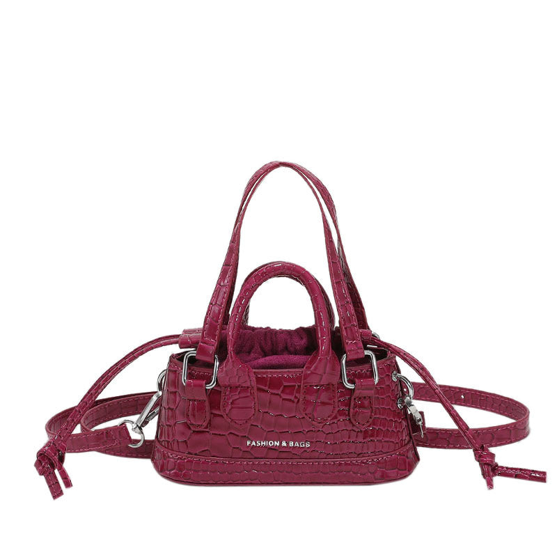 Foreign Letters Fashion Shoulder Bag Tide Slung crossbody bag
