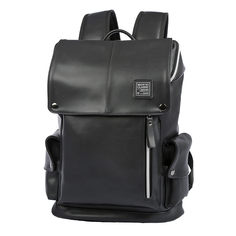 high quality PU lining polyester backpack