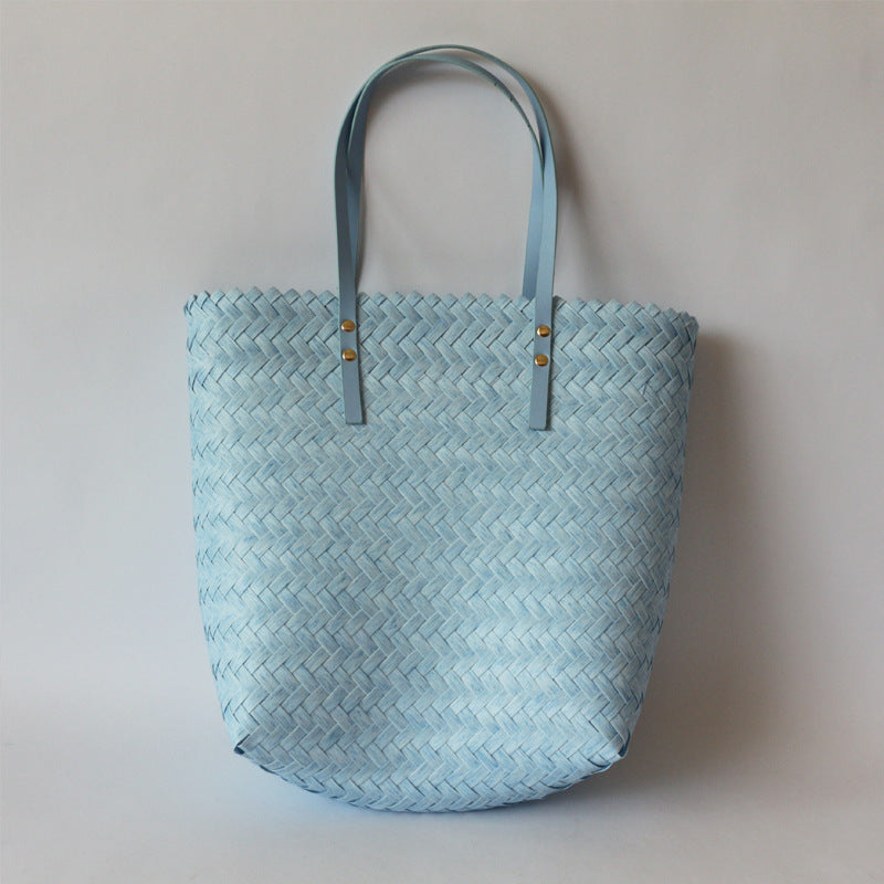 Simple Shopping One Shoulder Handbag