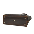 Vintage Large Capacity shoulder bag Top Layer Cowhide