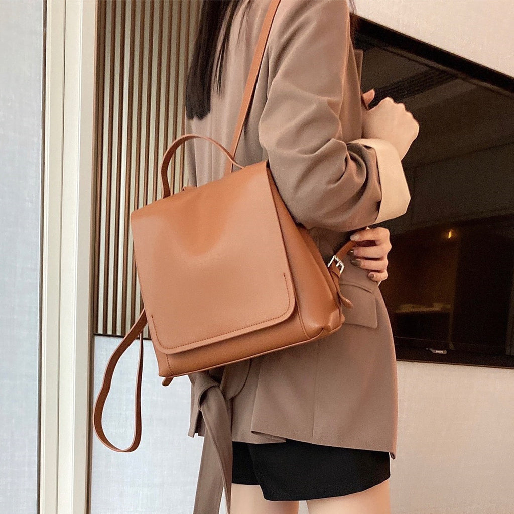 Simple Style All Match Backpack