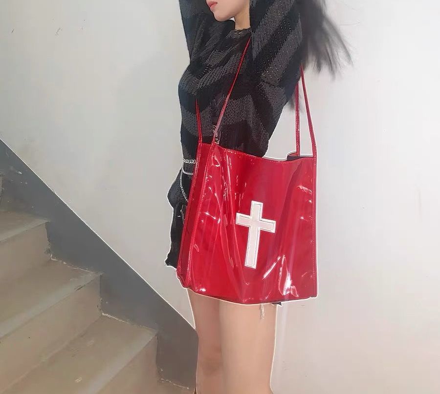 Cross Halloween Christmas shoulder bag