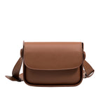 Textured Vintage Casual Messenger Bag