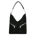 Frosted Cowhide Bucket Bag With New Personality And Versatile