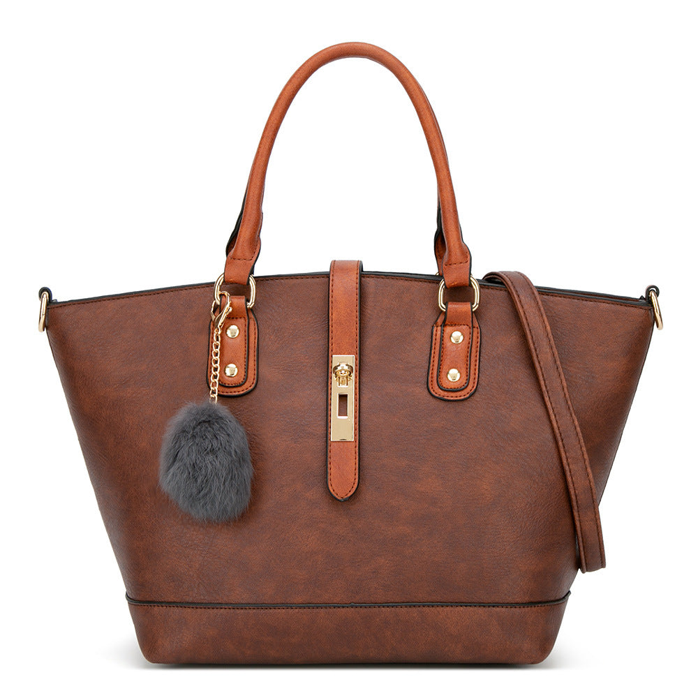 Fashion Versatile Handbag Vintage Shoulder Messenger Bag