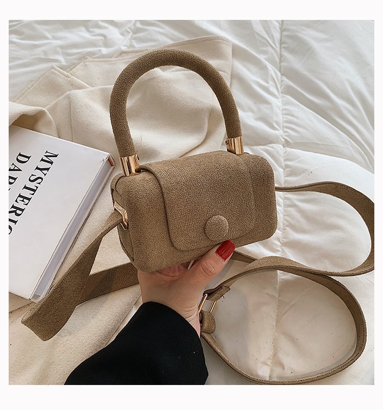 Women's New Popular Frosted One-shoulder crossbody Handbag