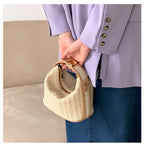 Summer Hand-held Straw Woven Bag