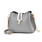 Simple portable ladies shoulder bag