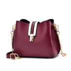 Simple portable ladies shoulder bag