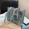 All-match One-shoulder Armpit Bag Portable Oil Painting Tote