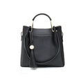 Tassel bucket big shoulder bag
