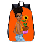 Girl Student School Bag Child