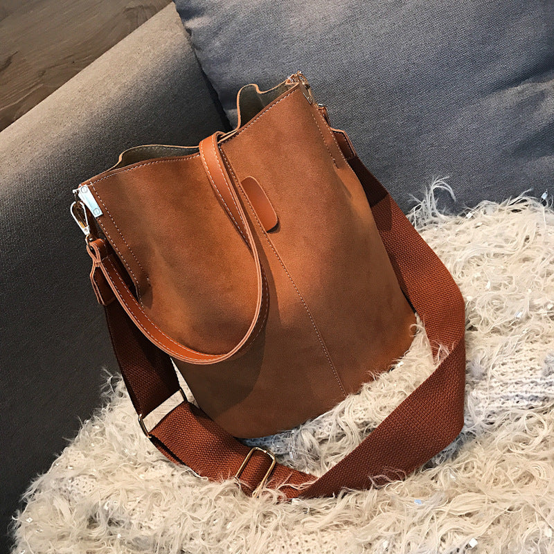 Scrub bucket bag shoulder bag