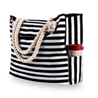 Large Capacity shoulder bag Fashion Print Women's Canvas Beach Bag