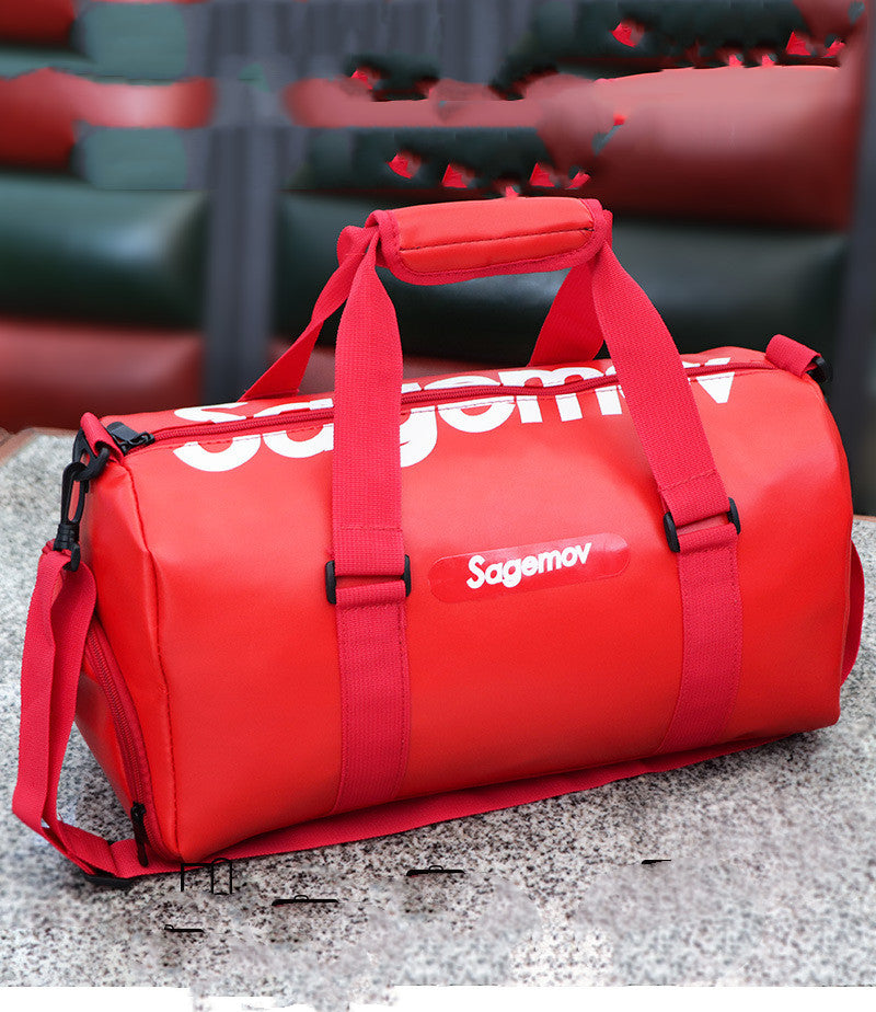 PU Leather duffle Bag Large Capacity Crossbody Sports
