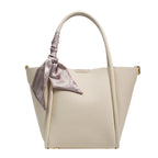 Korean Version Scarf Diagonal Handbag Litchi Grain