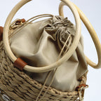 Urban Simple New Straw Shell Woven Bag