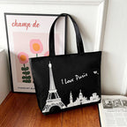 Fashion Canvas Large Capacity Women's shopping Bag