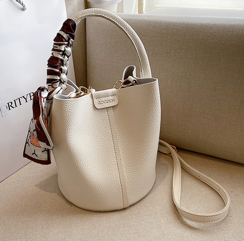 Versatile Crossbody Fashion Handbag Bucket Bag