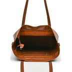 Vintage Vegetable Soft Oil Waxed Shoulder Crossbody Bag