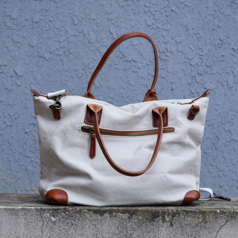 Canvas Retro Simple Trend One Shoulder Messenger shopping Bag