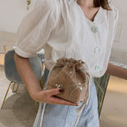 Lace Women's New Travel Vacation Beach bucket Bag