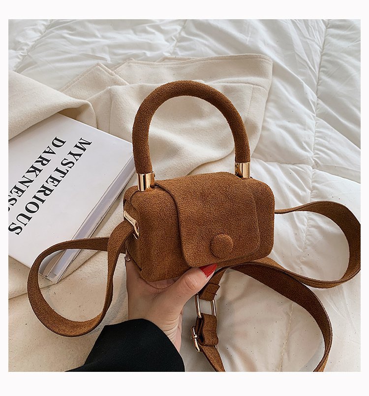 Women's New Popular Frosted One-shoulder crossbody Handbag