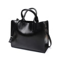 8 new color fashion handbag bag retro all-match single shoulder bag simple oil wax portable Tote Bag