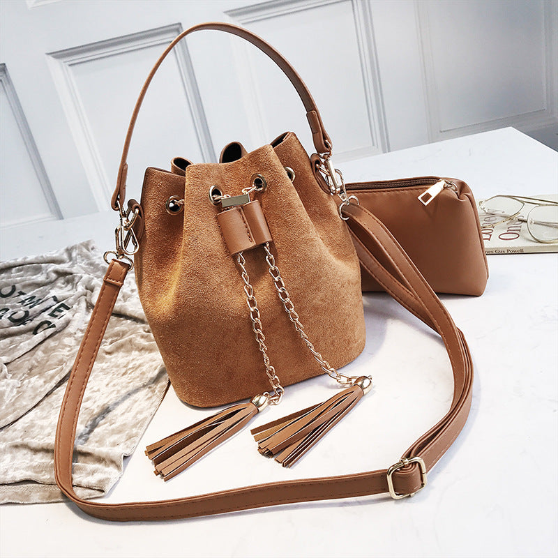 Small bag female new wave retro chain version of the wild bucket bag