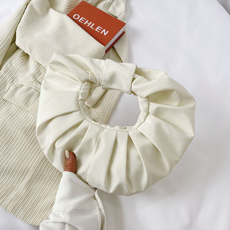 Women's Summer Fashion Pleated Bag Cloud hand Bag