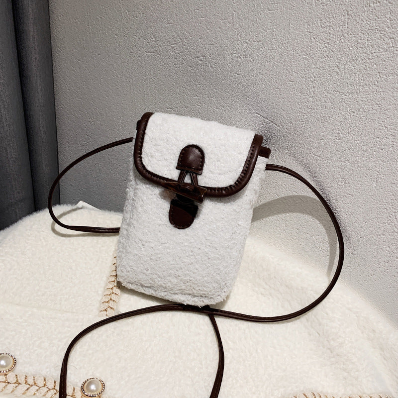 Small Design Lamb Plush Bag Female